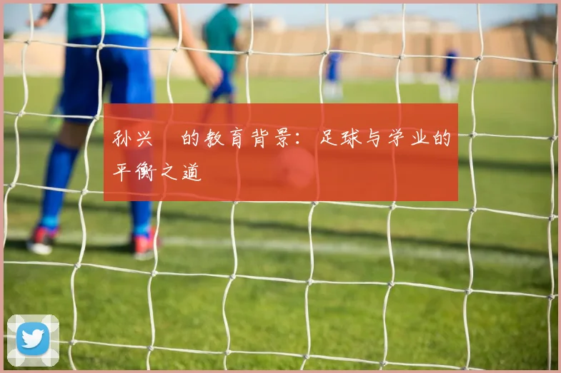 孙兴慜的教育背景：足球与学业的平衡之道
