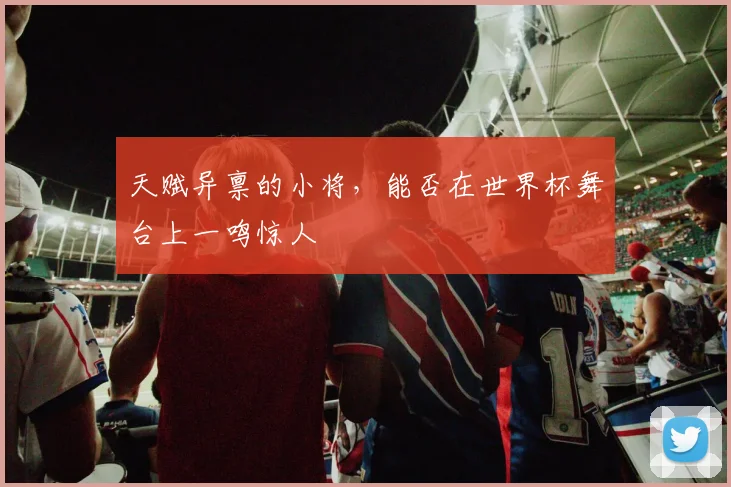 天赋异禀的小将，能否在世界杯舞台上一鸣惊人